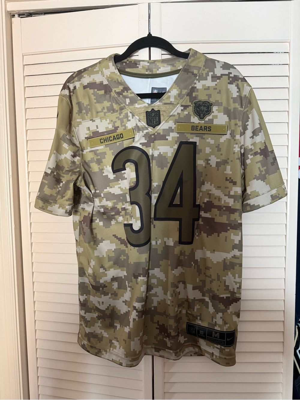 NFL Walter Payton #34 Salute to Service Jersey